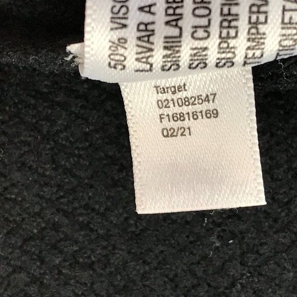 Ava & Viv Mock Neck Pullover Sweater Women's 2X Black Stretch Knit Drawstring - Picture 11 of 11